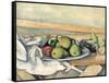 Still Life with Pears, C.1879-82-Paul Cézanne-Framed Stretched Canvas