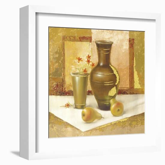 Still Life With Pears-Babicev Vjaceslav-Framed Art Print