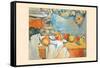 Still-Life with Pears-Paul C?zanne-Framed Stretched Canvas