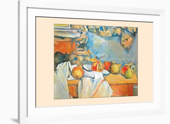 Still-Life with Pears-Paul C?zanne-Framed Premium Giclee Print
