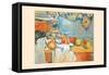 Still-Life with Pears-Paul C?zanne-Framed Stretched Canvas