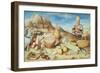 Still Life with Peasant and Hens-Giovanna Garzoni-Framed Giclee Print