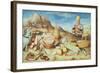 Still Life with Peasant and Hens-Giovanna Garzoni-Framed Giclee Print