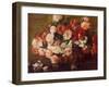 Still-Life with Peonies, 1872-Pierre-Auguste Renoir-Framed Giclee Print