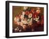 Still-Life with Peonies, 1872-Pierre-Auguste Renoir-Framed Giclee Print