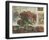 Still Life with Peonies, 1884-Paul Gauguin-Framed Giclee Print