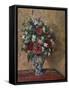 Still Life with Peonies and Mock Orange, 1872-1877-Camille Pissarro-Framed Stretched Canvas