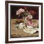 Still Life with Peonies-Carl Schuch-Framed Giclee Print