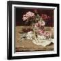 Still Life with Peonies-Carl Schuch-Framed Giclee Print