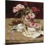 Still Life with Peonies-Carl Schuch-Mounted Giclee Print