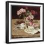 Still Life with Peonies-Carl Schuch-Framed Giclee Print