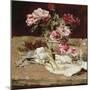 Still Life with Peonies-Carl Schuch-Mounted Giclee Print