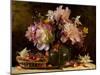 Still Life with Peonies-Liliya Kulianionak-Mounted Photographic Print