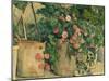 Still Life with Petunias, about 1885-Paul Cézanne-Mounted Giclee Print