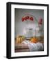 Still life with Physalis and Pumpkin-Mandy Disher-Framed Photographic Print