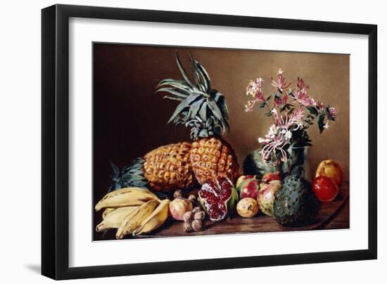 Still Life with Pineapples, 1908-Conrad Wise Chapman-Framed Giclee Print