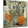 Still Life with Pineapples; Nature Morte a L'ananas, (Oil on Canvas)-Louis Valtat-Mounted Giclee Print