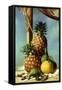 Still-Life with Pineapples; Nature Morte Avec Ananas, (Oil on Canvas)-Pierre Roy-Framed Stretched Canvas