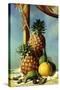 Still-Life with Pineapples; Nature Morte Avec Ananas, (Oil on Canvas)-Pierre Roy-Stretched Canvas