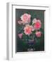 Still Life with Pink Roses in Vases-Albert Williams-Framed Giclee Print