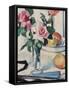 Still Life with Pink Roses-Samuel John Peploe-Framed Stretched Canvas