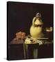 Still life with Pitcher and Beer Glass-Pieter van Anraadt-Stretched Canvas