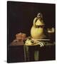 Still life with Pitcher and Beer Glass-Pieter van Anraadt-Stretched Canvas