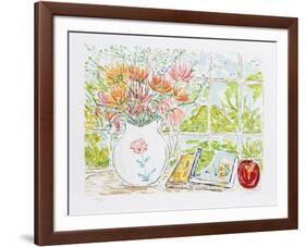 Still Life with Pitcher-Beverly Hyman-Framed Limited Edition