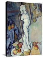 Still-Life with Plaster Cupid by Paul Cezanne-null-Stretched Canvas