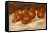 Still Life with Pomegranates-Pierre-Auguste Renoir-Framed Stretched Canvas