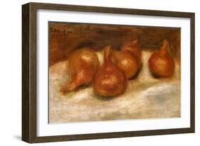 Still Life with Pomegranates-Pierre-Auguste Renoir-Framed Giclee Print