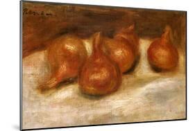 Still Life with Pomegranates-Pierre-Auguste Renoir-Mounted Giclee Print