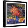 Still Life with Poppy-Malva-Framed Giclee Print