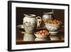 Still Life with Porcelain and Strawberries-Levi Wells Prentice-Framed Giclee Print