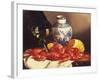 Still Life with Prawns-Edward Ladell-Framed Giclee Print