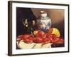 Still Life with Prawns-Edward Ladell-Framed Giclee Print