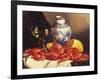 Still Life with Prawns-Edward Ladell-Framed Giclee Print