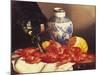 Still Life with Prawns-Edward Ladell-Mounted Giclee Print