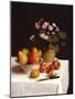 Still Life with Primroses and Pears-Henri Fantin-Latour-Mounted Giclee Print
