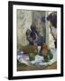 Still Life with Profile of Charles Laval-Paul Gauguin-Framed Giclee Print