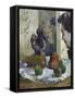 Still Life with Profile of Charles Laval-Paul Gauguin-Framed Stretched Canvas
