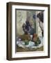 Still Life with Profile of Charles Laval-Paul Gauguin-Framed Giclee Print