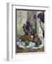 Still Life with Profile of Charles Laval-Paul Gauguin-Framed Giclee Print