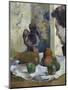 Still Life with Profile of Charles Laval-Paul Gauguin-Mounted Giclee Print