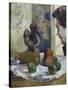 Still Life with Profile of Charles Laval-Paul Gauguin-Stretched Canvas