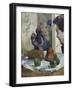 Still Life with Profile of Charles Laval-Paul Gauguin-Framed Giclee Print