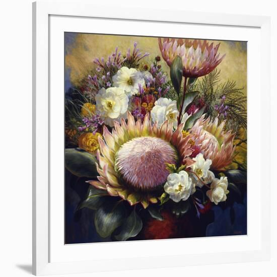 Still Life with Protea-Elizabeth Horning-Framed Giclee Print