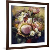 Still Life with Protea-Elizabeth Horning-Framed Giclee Print