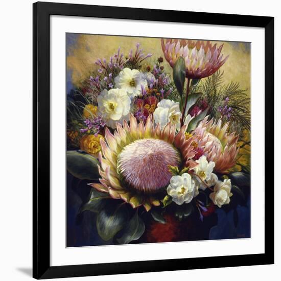 Still Life with Protea-Elizabeth Horning-Framed Giclee Print