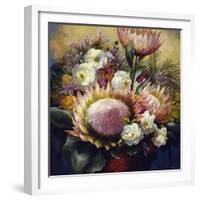 Still Life with Protea-Elizabeth Horning-Framed Giclee Print